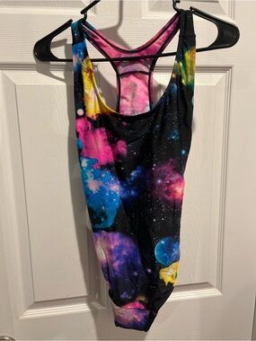 Ruby Galaxy Print Teen Period Bathingsuit